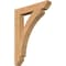 Ekena Millwork Thorton Slat Smooth Bracket, Western Red Cedar, 5 1/2"W x 34"D x 46"H BKT06X34X46THR06SWR - alternate 1